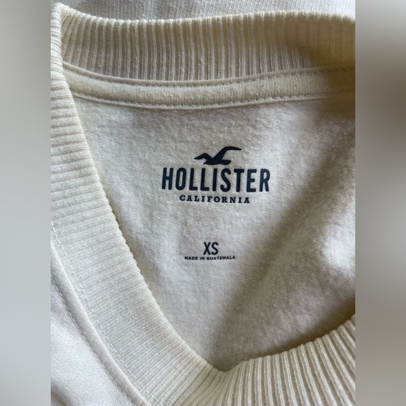 Hollister Spice Girls Design Women Crew Neck Sweater Ivory Size XS - Picture 5 of 7